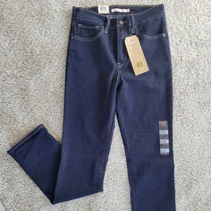 Levis High Rise Straight Jeans